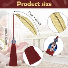 18 Pcs Metal Feather Bookmark With Tassels Vintage Gifts For Women Assorted 