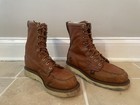 Thorogood Heritage 8 Inch Mens 8 5 D Usa Made Leather Moc Toe Work Boot 814-4201