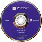 Microsoft Windows 10 Pro 64-bit Dvd 1 Pc Product Key Sealed Box Install Disc