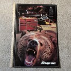 Snap On Tools 1999 Vintage 24 X 36    Poster  Hot Rod Car   Grizzly Bear Near Mint