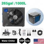 1 Hp Water Chiller 265 Gal 1000l Ice Bath Cold Plunge Cooler With Pump Filter
