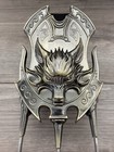 16  Metal 3 Blade Gold Dragon Handle   Silver Claws