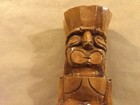 Vintage    hawaii    Carved Wooden Wood Decorative Standing Sculpture  Tiki Decor