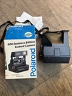 Vintage Polaroid  600 Business Edition Instant Camera  Black  original Box  B27