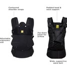 Lillebaby Complete 6-in-1  All Season Baby Carrier Black New