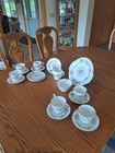 Royal Standard Fine China Pink   Blue Floral Design 20 Piece Dinnerware Grouping