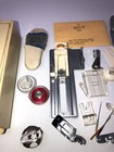 Vintage Singer Hinged Case With Misc Sewing Machine Attachments