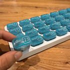 Monthly Portable Pill Box 31 Days Large Medicine Storage Holder Case Dispenser