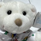 Nwt Vintage Carters Prestige White Bear Grabber Plush Rattle Balloon