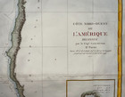 Northwest Usa 1799 George Vancouver Very Large Antique Engraved Map