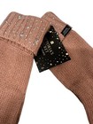 Victoria s Secret Gloves Mittens Pink Bling Gem Sparkle Knit Glam Winter Nwt