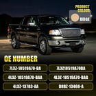 2x Fit Ford F150 7l3z-18519a70-ba New Overhead Console Led Light Sunroof Switch