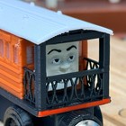 Wooden Railway Henrietta   Hasty Hanna Coach Train Custom For Thomas Train