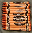 21 Red Orange Crayola Crayons Bulk Lot Usa Made Free Shipn      L              