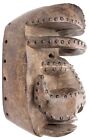 Vintage African Carved Wooden Bete Mask Ivory Coast Wood Africa Carrying Mask