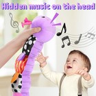 Baby Toys 6-12 Months Musical Caterpillar infant Toys Stuffed Animals With Ru   