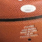 Steve Alford Signed Autographed Indiana Hoosiers Logo Basketball Iu Jsa