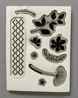 Stampin    Up  Summer Silhouette Photopolymer Clear Stamp Set Of 9