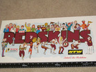 Redskins Football Print Jack Raymond 92 Ntw Wtem Radio Station Promo W Coupons
