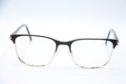 New Nautica N7319 006 Black Gold Authentic Designer Eyeglasses 54-18