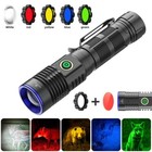 50000000 Lumens Super Bright Led Tactical Flashlight Rechargeable Led Work Light