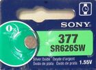 Murata   Sony 377 Sr626sw  2 Piece  Sr626 V377 Watch Battery Us Seller 