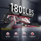 Foldable Dumbbell Bench Weight Bench Incline Bench Indoor Fitness Workout Bench