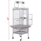 White Bird 61  Cage Large Play Top Parrot Finch Cage Pet Supply Easy Assemble