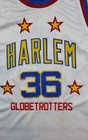 Harlem Globetrotters Vintage 75th Anniversary Basketball Jersey 3xl No 36 White