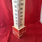 Vintage Coca-cola Wall Thermometer 1970s Plastic Coke Usa Advertising Sign