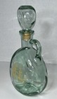 Vintage Old Fitzgerald Bourbon Whiskey Glass Decanter  old Ironsides  W stopper