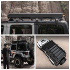 8 Gallon Pressurized Car Roof Water Tank Camping Showers Storage Trucks Off Road