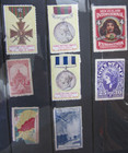 Lot Of 18 Poster Labels  Stamps Advertising 1901 1902 1907 1915  Emphenra    