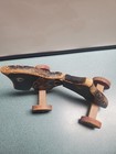 Antique Wooden Horse Pull Toy Black