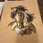 Vintage 1953 Palmer Paint Stablemates Horse Paint By Number Pair