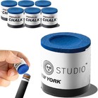 3 Pcs Pool Chalk Billiards Cue Stick  Chalk Pure Cube Table Accessories High    