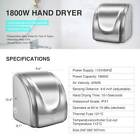 Hand Dryer 1800w Electric Stainless Steel Commercial And Household Auto