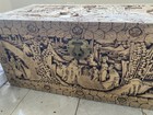  Large Early Century Modern Chinese Carved Camphor Wooden Chest   Trunk