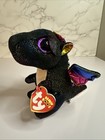 Ty Beanie Boos Anora The Dragon 6  Stuffed Plush Toy New Mwmt s
