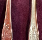 Charter Oak 1847 Rogers Bros Cocktail relish Fork - Xs Triple Plate - Set Of 7