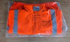 Amtrak Authentic New  Hi Vis Large Warm Zipper Safety Employee Jacket With Tag