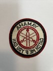 Vintage Yamaha Catch Me If You Can Patch Motorcycle Bike Chopper Red Border