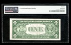 Dbr 1935-a  1 Silver Experimental  s  Fr  1610 Pmg 55 Epq Serial S74854287c