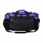 Brand New Duffle Bag Sports Duffel Bag In Purple And Black Gym Bag