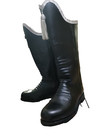 Hand Made Ww2 Hessian Military Boot Repro With Golden Tassel   Trim