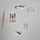 Vintage Singer Original Sewing Machine Accessory Kit Box Needles Presser Foot