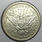 1905 Barber Quarter In Almost Uncirculated