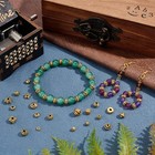 Nbeads About 100g Tibetan Small  Antique Gold-20 Styles Random Selection 