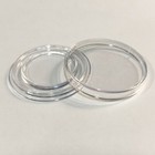 50 Penny Direct-fit Airtight 19mm Coin Capsule Holder Pennies  qty  50  With Box