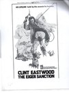 The Eiger Sanction  Movie Pressbook  1975  Clint Eastwood  Fine Uncut 12 Pages